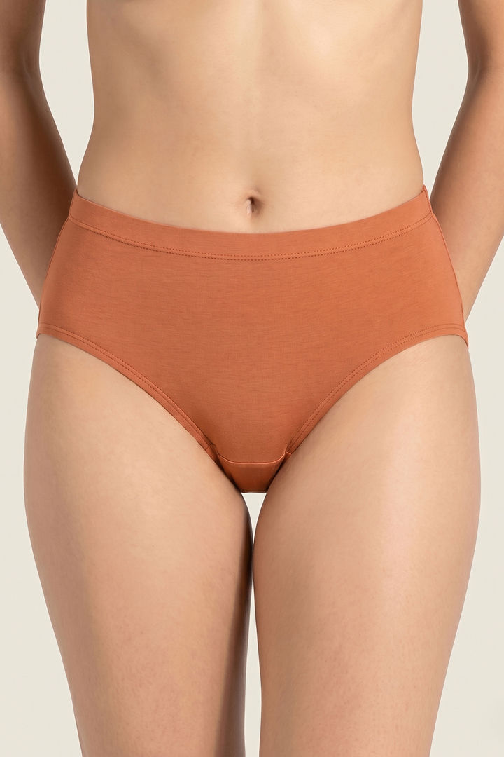 Zivame Medium Rise Full Coverage Hipster Panty (Pack of 3) - Multicolor — image 6